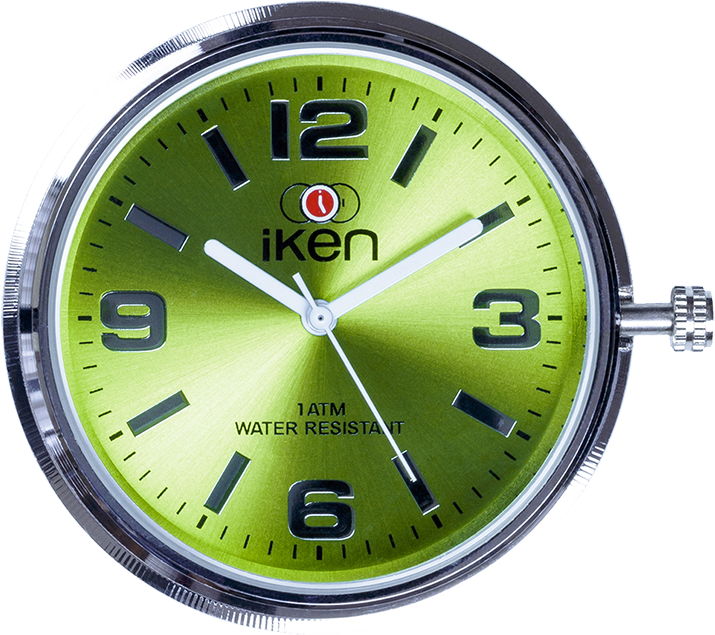 Wall Photos Green Office Clock PNG Image