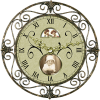 Vintage Clock Transparent Image PNG
