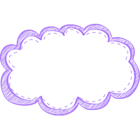 Picture Purple Frame Content Frames Cloud