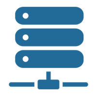 Web Dedicated Center Service Icons Hosting Private PNG Image