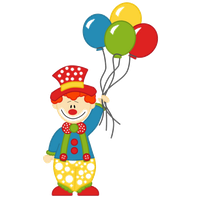 Clown Transparent Background PNG