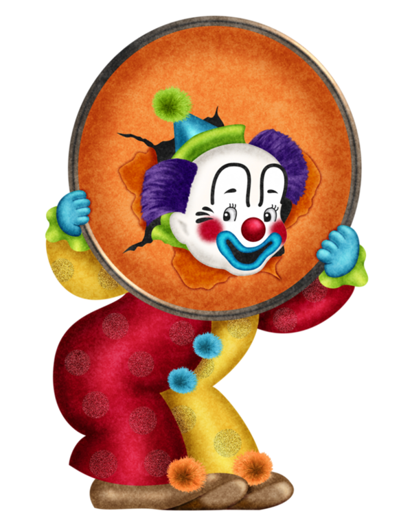 Clown Clipart PNG Image