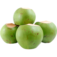 Green Coconut Organic Free PNG HQ PNG Image