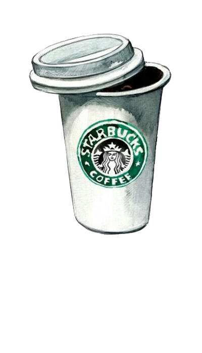 Coffee Cappuccino Cup Americano Espresso Starbucks Caffxe8 PNG Image