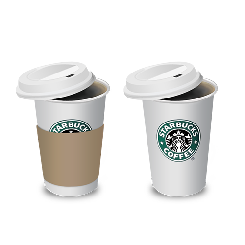 Coffee Iced Tea Cup Take-Out Mocha Starbucks PNG Image