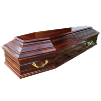 Wooden Coffin HQ Image Free PNG