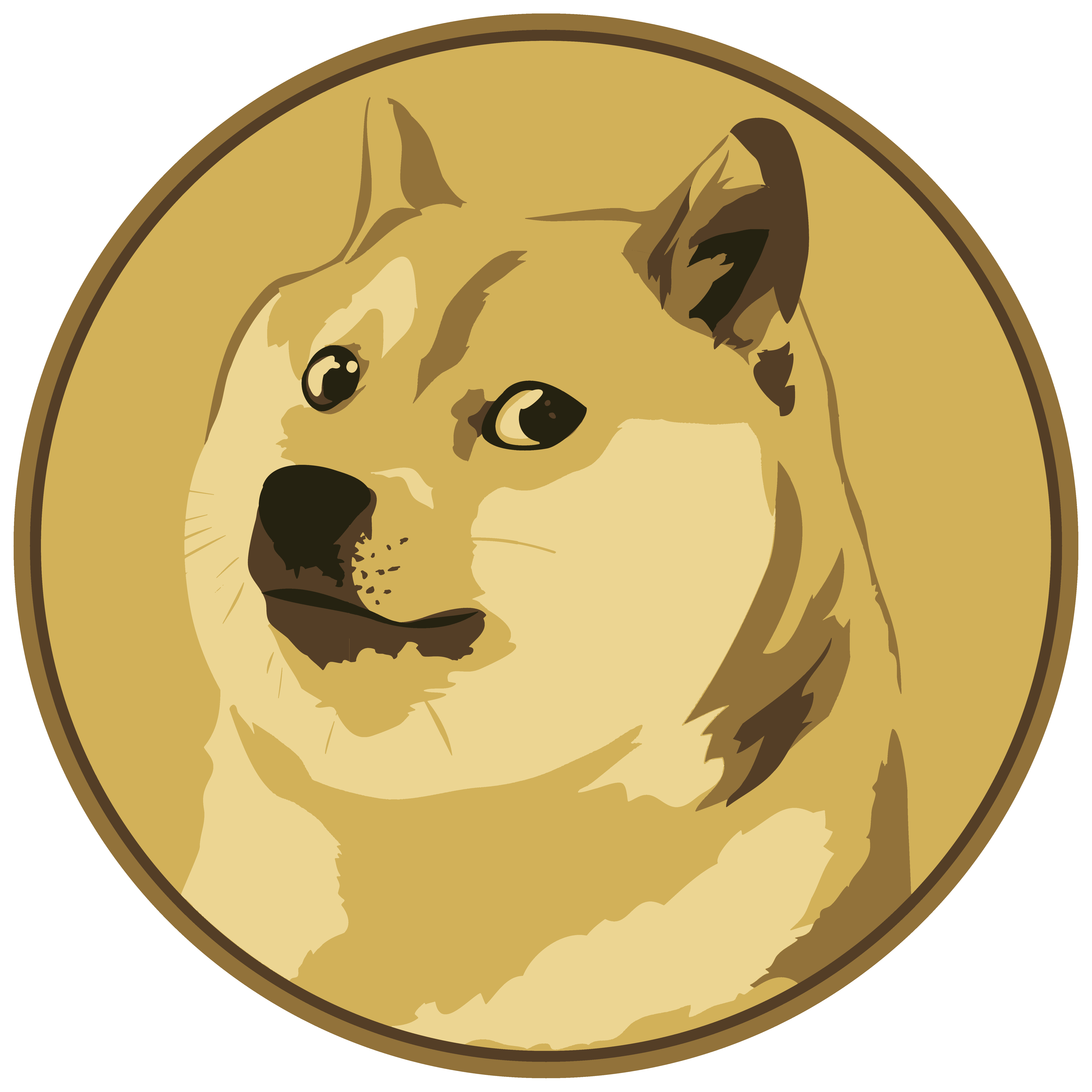 Cryptocurrency Currency Doge Dogecoin Digital HD Image Free PNG PNG Image