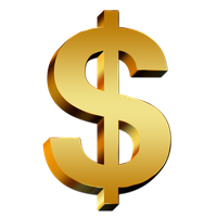 United Gold Symbol Dollar Sign States Transparent Transparent PNG Image