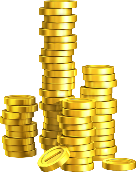 Coins Free Png Image Transparent PNG Image