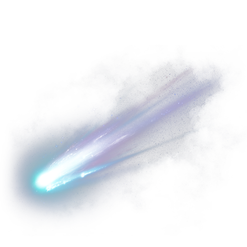 Comet Transparent PNG Image