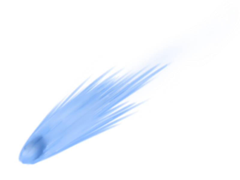 Comet Transparent PNG Image