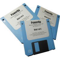 Blue Floppy Disk Download HQ PNG Image