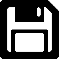 Front Floppy Disk PNG File HD PNG