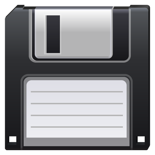 Front Floppy Disk Free Clipart HD PNG Image