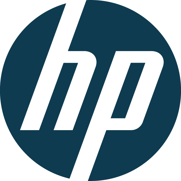 Blue Logo Hewlett-Packard HQ Image Free PNG Image