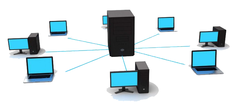 Computer Local Network Free Clipart HQ PNG Image