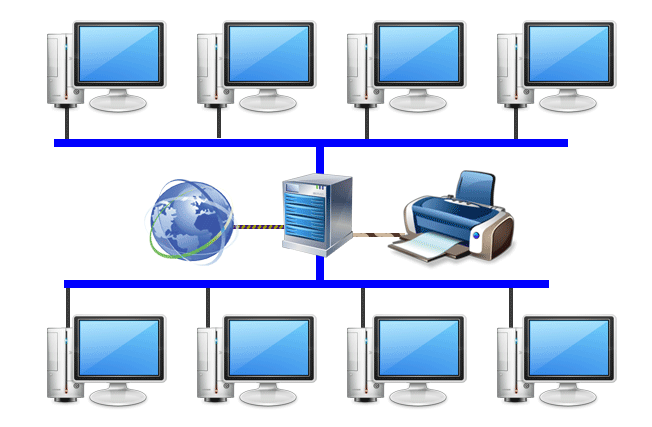 Computer Network Free HD Image PNG Image