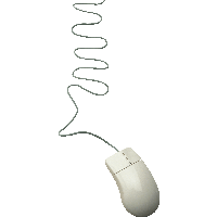White Computer Mouse Png Image