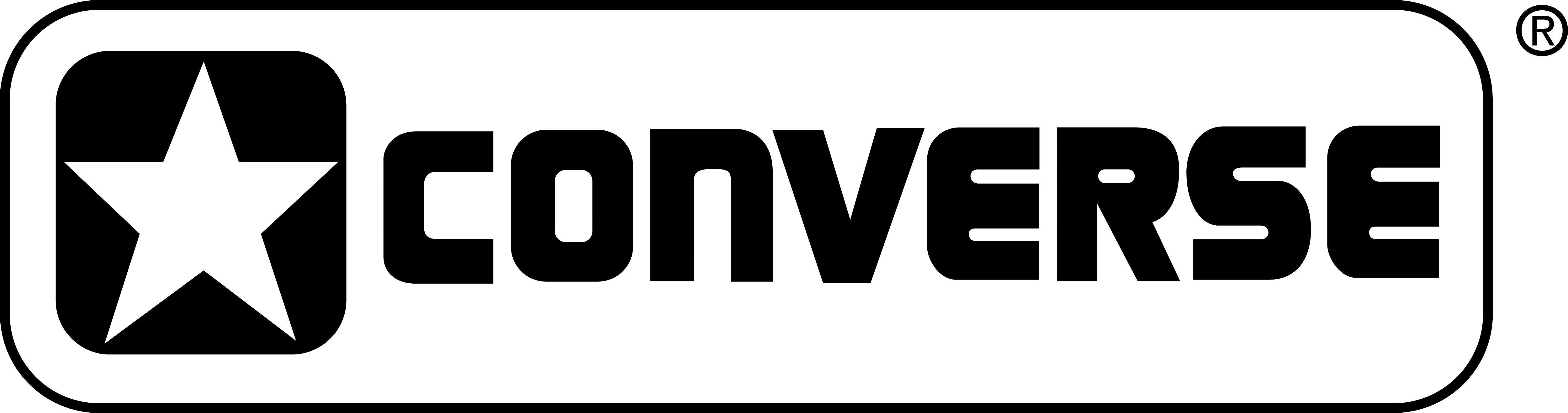 Converse logo Transparent PNG Image