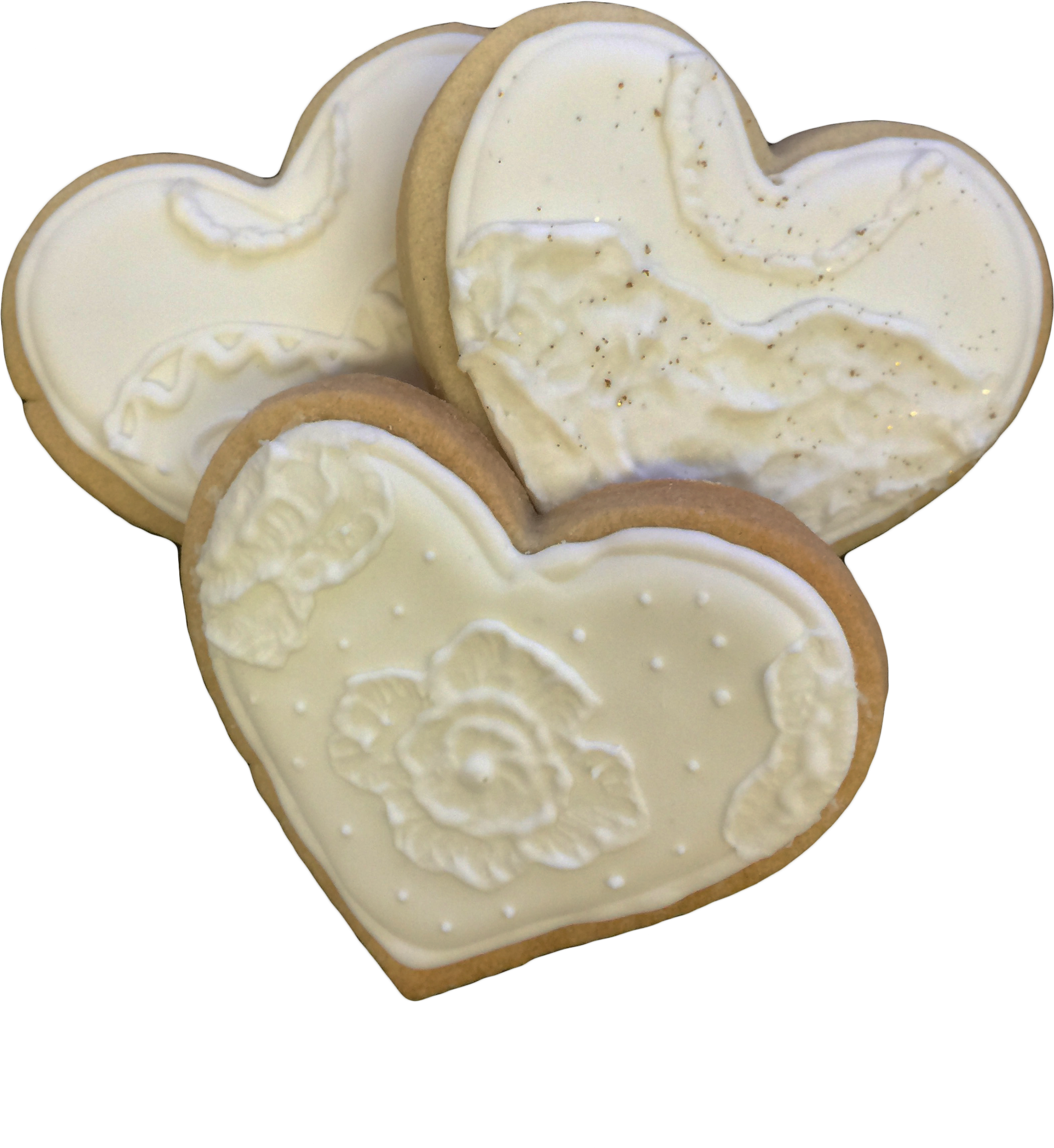 Heart Cookie Icing HQ Image Free Transparent PNG Image