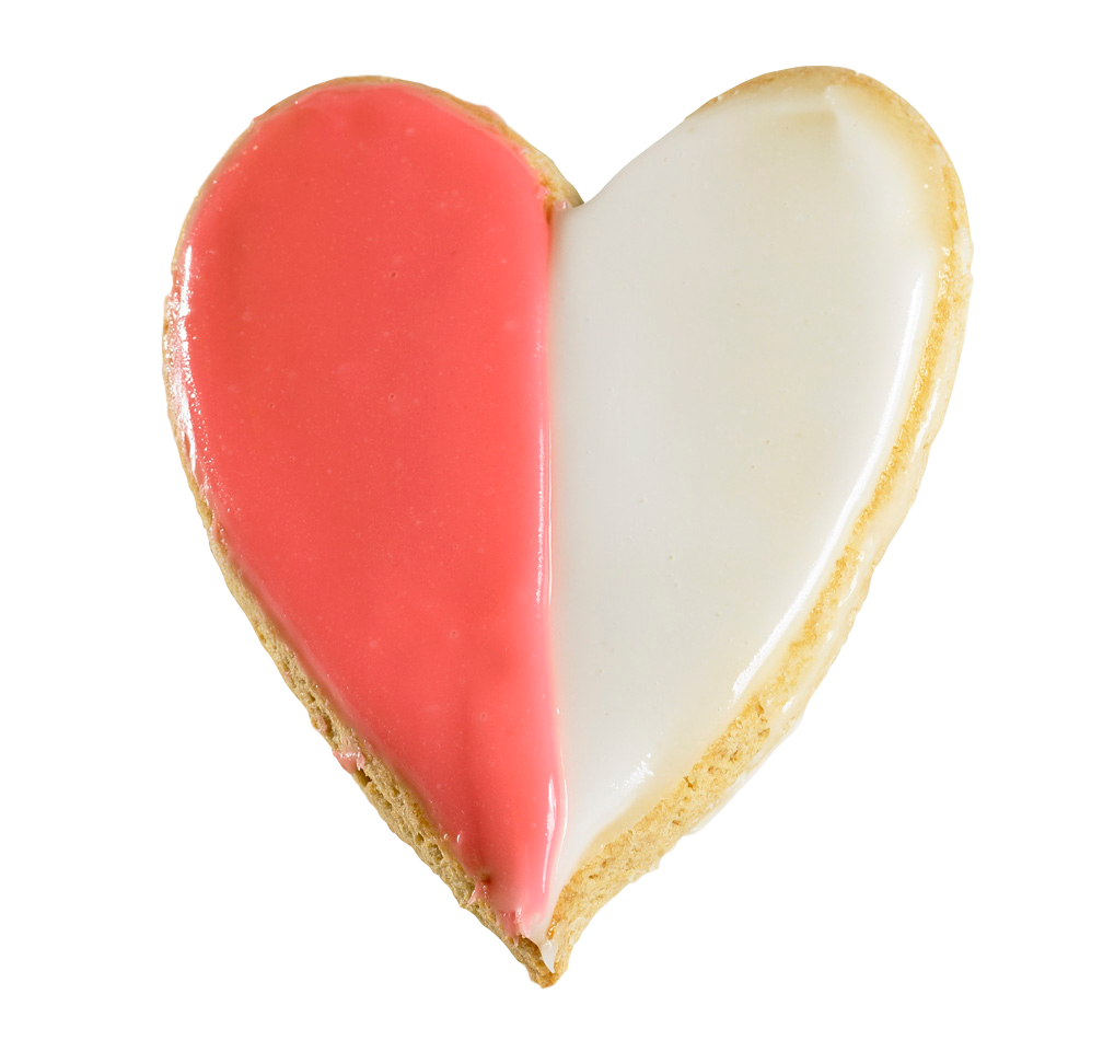 Heart Cookie Icing Free Download Image PNG Image