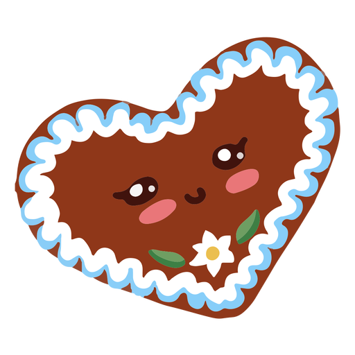 Heart Love Cookie HD Image Free PNG Image