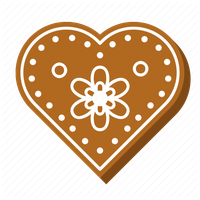 Heart Vector Cookie Free HQ Image PNG Image