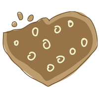 Heart Vector Cookie HD Image Free PNG Image