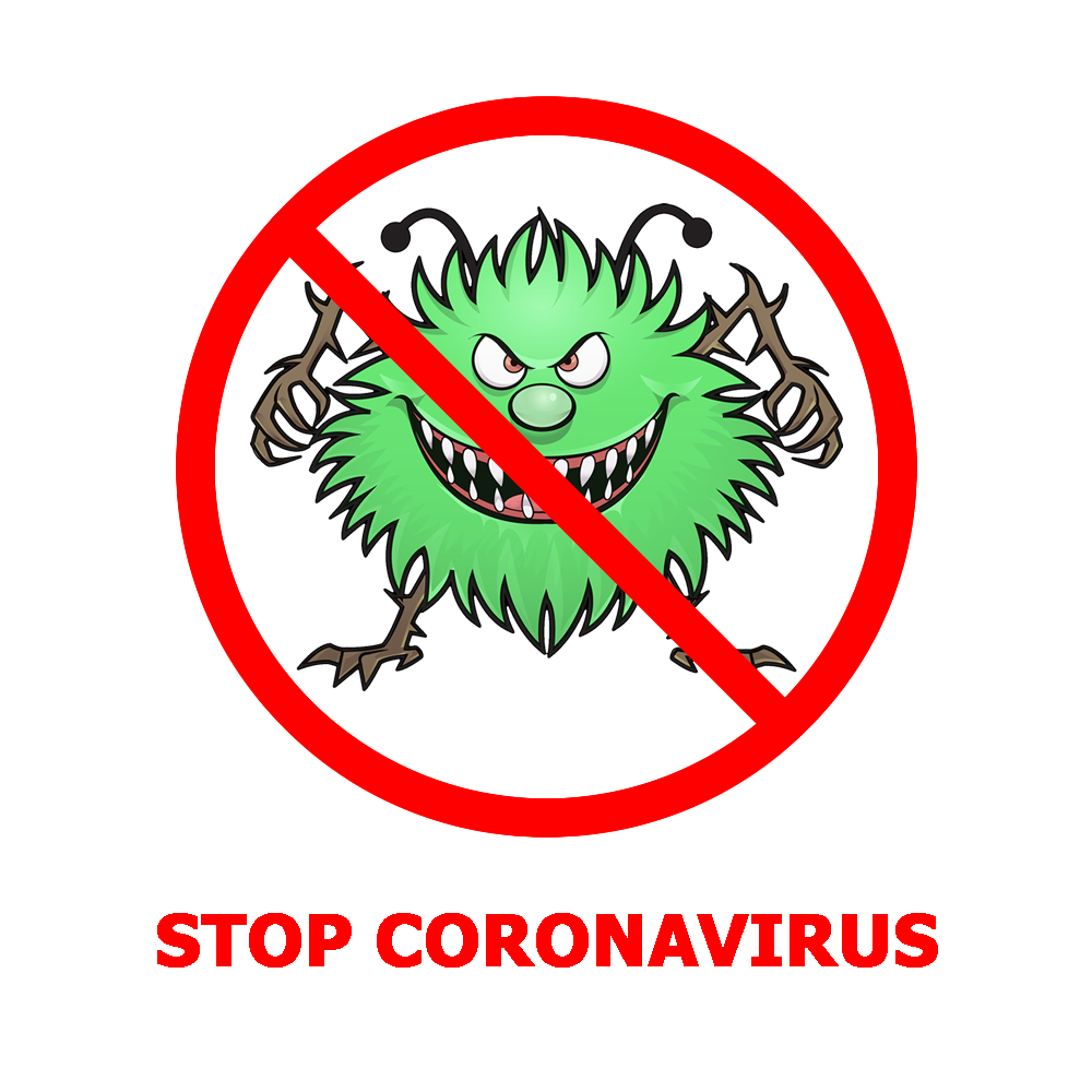 Coronavirus Symbol Stop Download HQ PNG Image