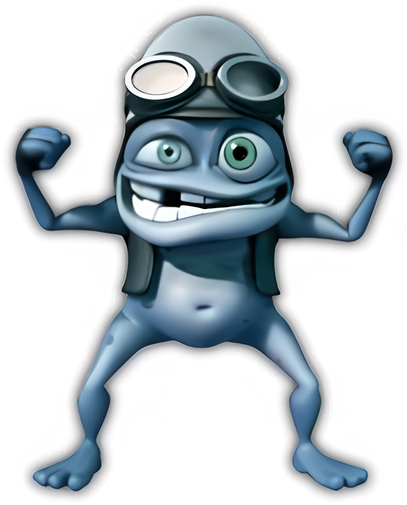 Crazy Frog Transparent PNG Image
