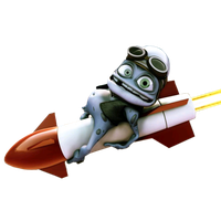 Crazy Frog rocket PNG
