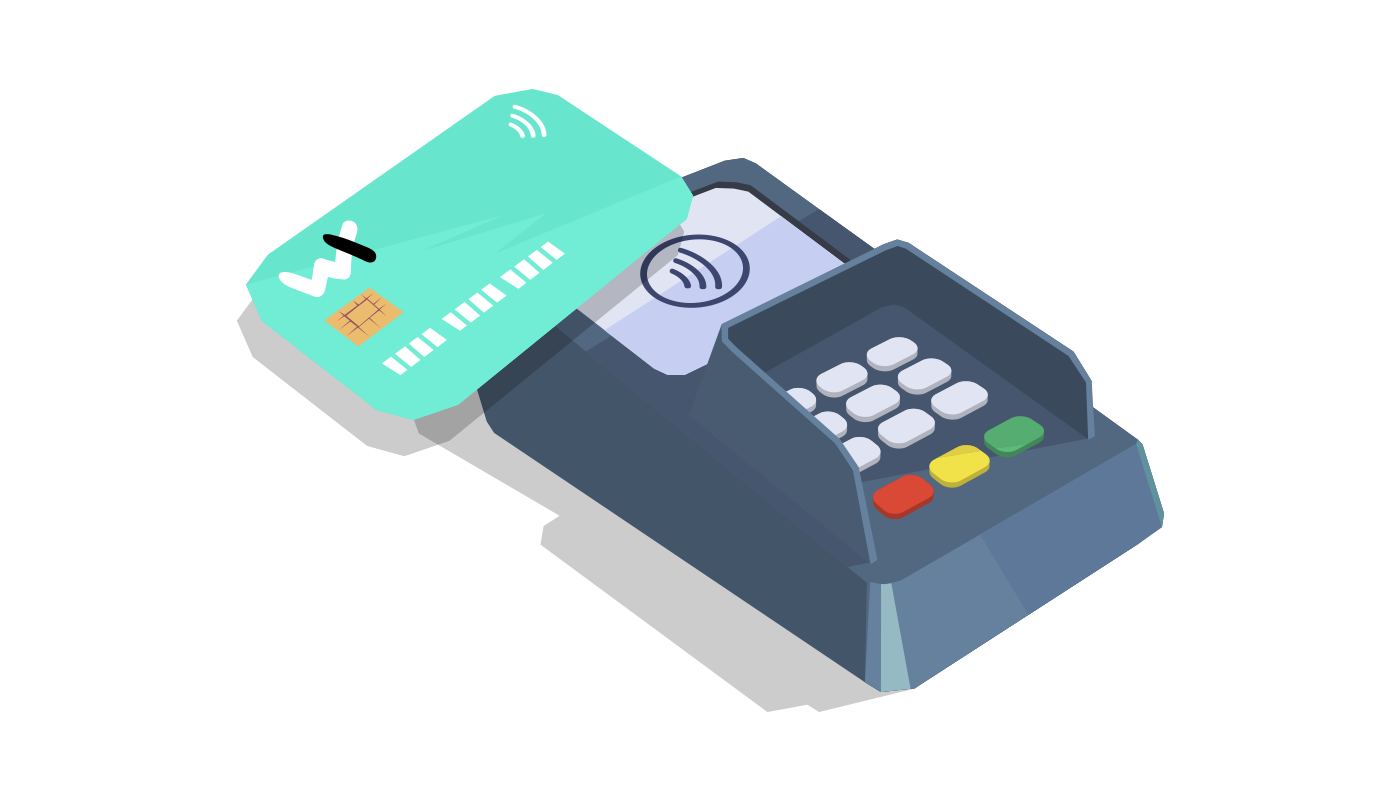 Wirex Cryptocurrency Credit Debit Contactless Payment Card PNG Image