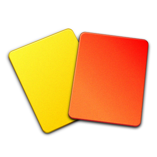 Orange Cards Referee Material Yellow Free Download PNG HD PNG Image