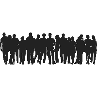 Crowd Transparent PNG Image
