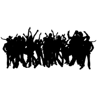 Crowd Transparent PNG Image