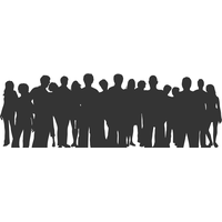 Crowd Transparent PNG Image