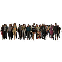 Crowd PNG