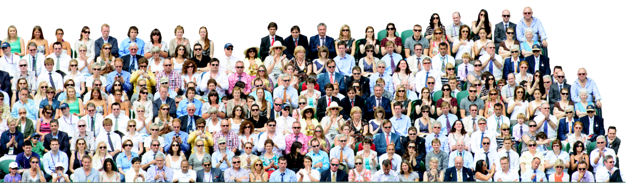 Crowd Transparent PNG Image