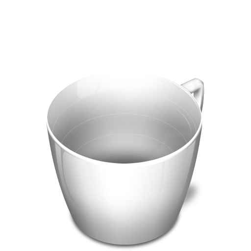 White Empty Cup Download Free Image PNG Image