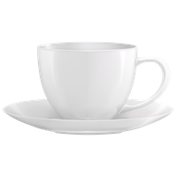White Empty Cup HQ Image Free