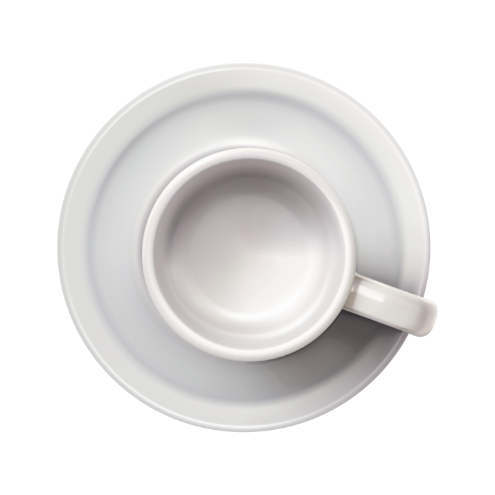 White Empty Cup HQ Image Free PNG Image