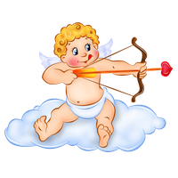 Cupid Valentines Day Angel Photos PNG Image