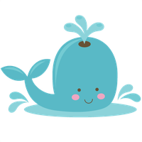 Cute Whale Transparent