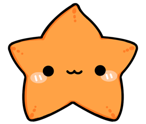 Cute Starfish Transparent PNG Image