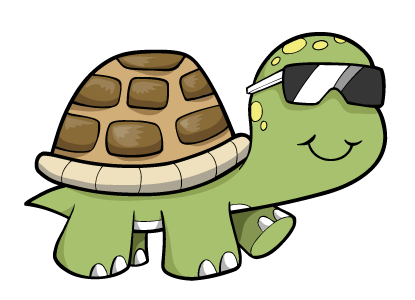 Cute Turtle PNG Image