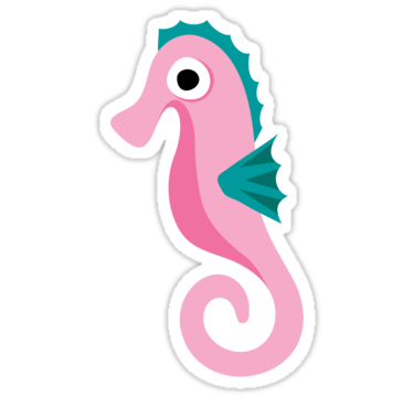 Cute Seahorse Clipart PNG Image