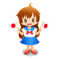 Cute Cartoon Girl Transparent PNG