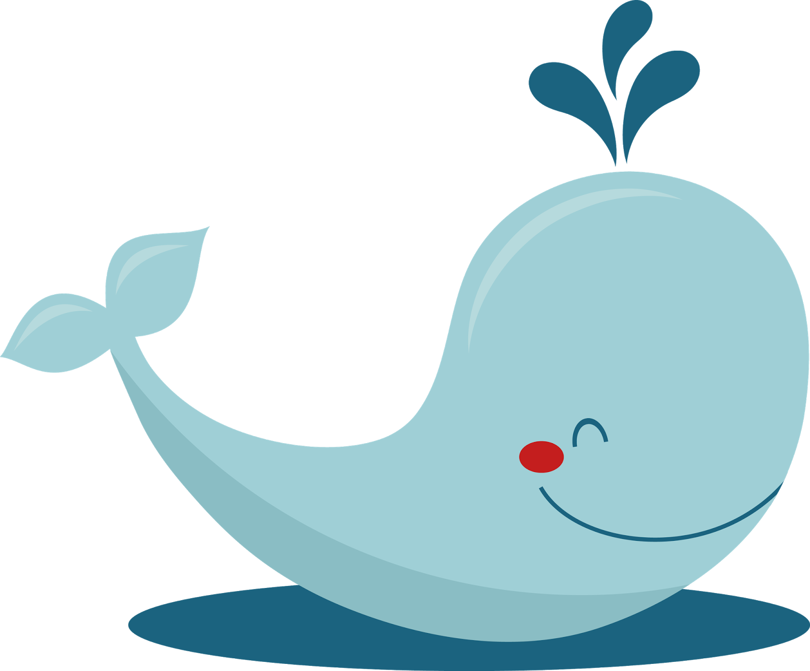 Cute Whale Photo PNG Image