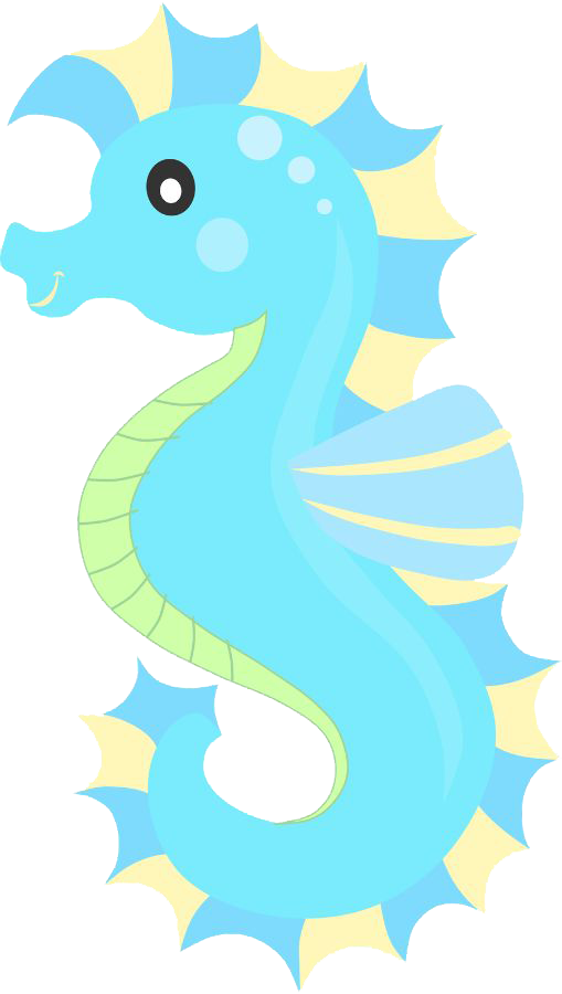 Cute Seahorse Transparent Image PNG Image