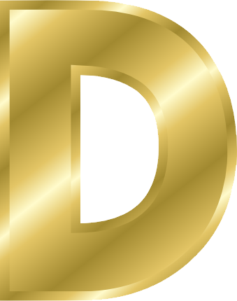 Letter D Transparent PNG Image